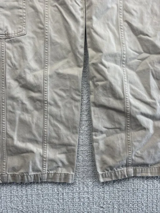 Aritzia Sunday Best Beige New Oscar Carpenter Wide Leg Cargo Pants Womens 2 - Picture 3 of 10
